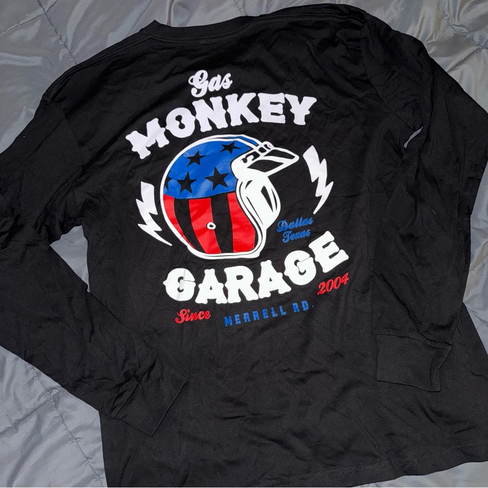 NWOT Gas Monkey Garage Long Sleeve